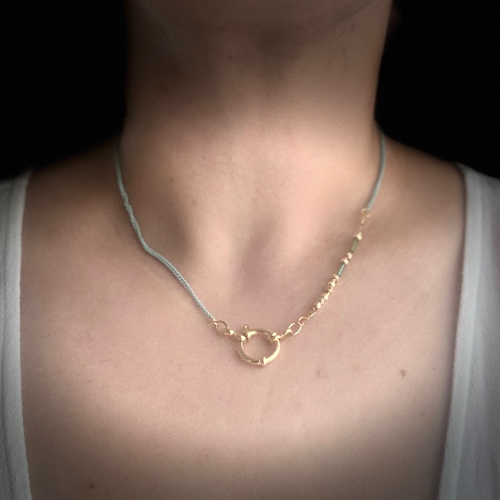 🌸Morse Code “Siren” Necklace - Picture 3 of 7